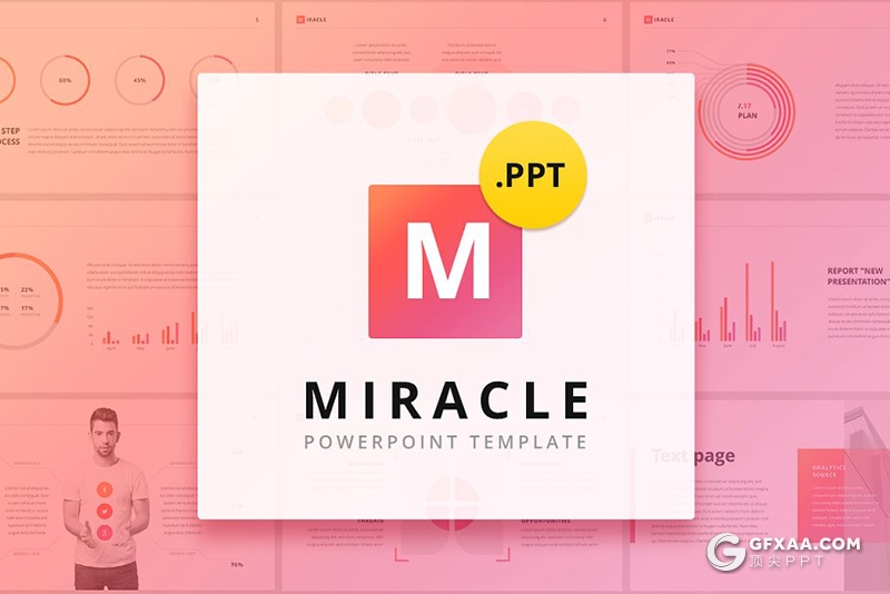 50页精美渐变色团队会议商务通用PPT模板 3种主题配色 - 顶尖PPT