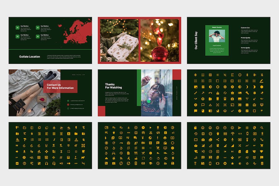 圣诞节活动促销策划营销方案PPT模板 - 顶尖PPT