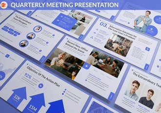 季度总结与规划PPT模板 - 顶尖PPT