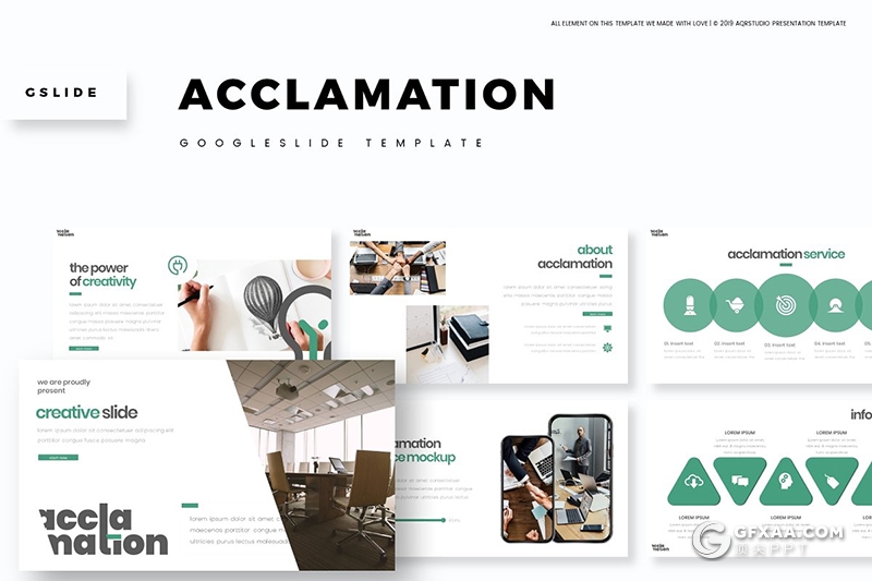 30页5种配色企业内部会议谈论Google slides模板 - 顶尖PPT