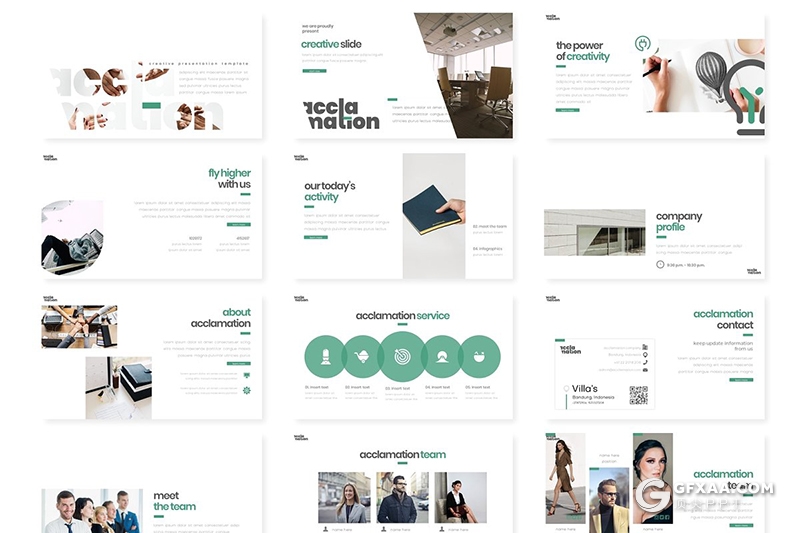 30页5种配色企业内部会议谈论Google slides模板 - 顶尖PPT