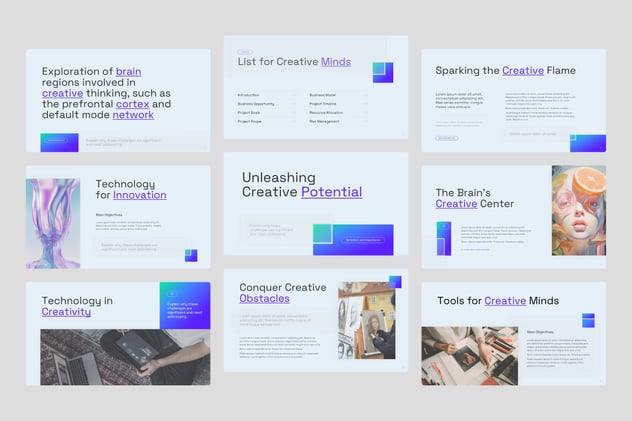 简约科技风格通用keynote模板 - 顶尖PPT