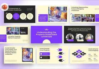 物业投资管业管理PPT模板 - 顶尖PPT