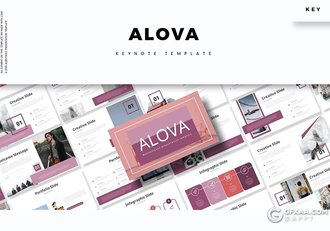 30页5种配色简约大气商务多用途keynote模板 - 顶尖PPT