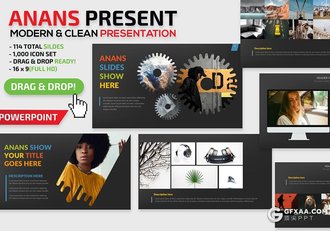 57页黑底色企业团队介绍展示ppt模板 - 顶尖PPT