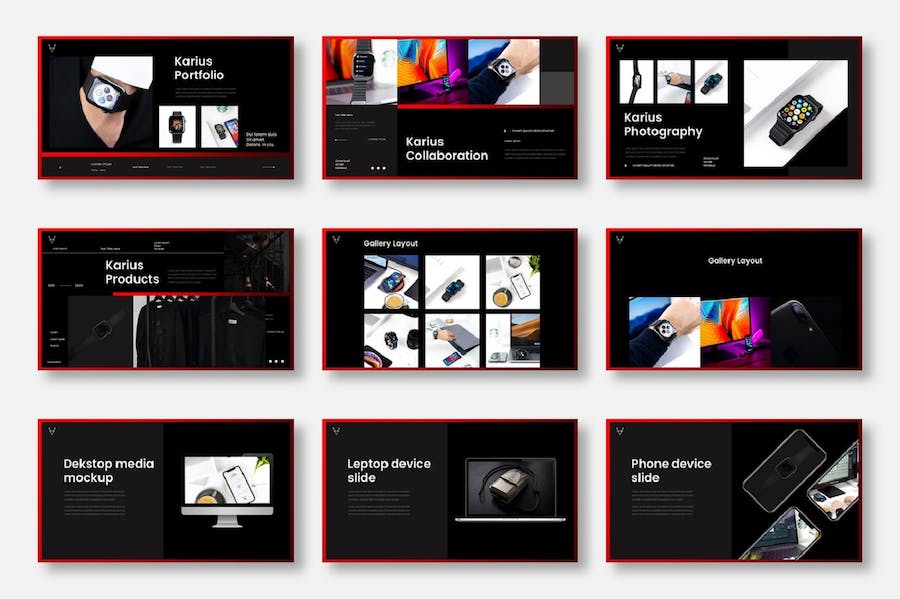 企业商务风格keynote模板 - 顶尖PPT