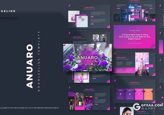 30页5种配色国外精美设计商务通用Google slides模板 - 顶尖PPT