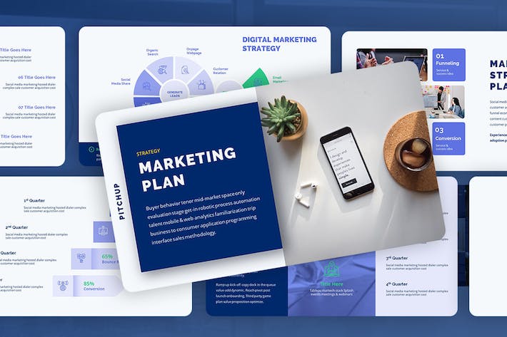 商业计划企业合作建议书企业团队介绍商务通用PPT模板 - 顶尖PPT