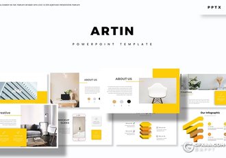 30页国外公司团队介绍工作计划统计ppt模板 5种主题配色 - 顶尖PPT