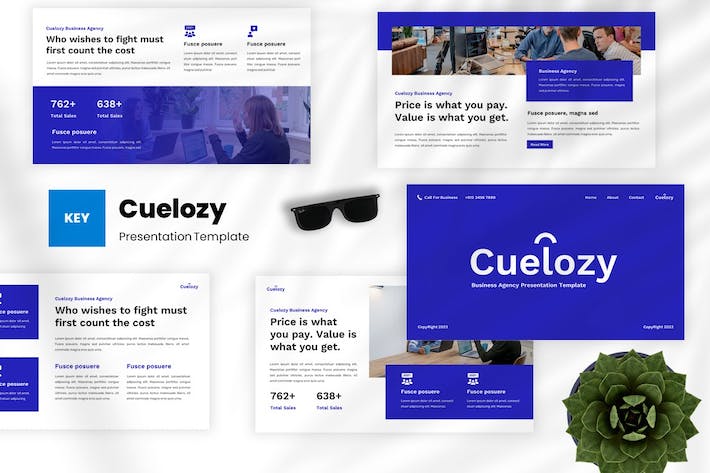 商务机构组织运营讲述Keynote模板 - 顶尖PPT