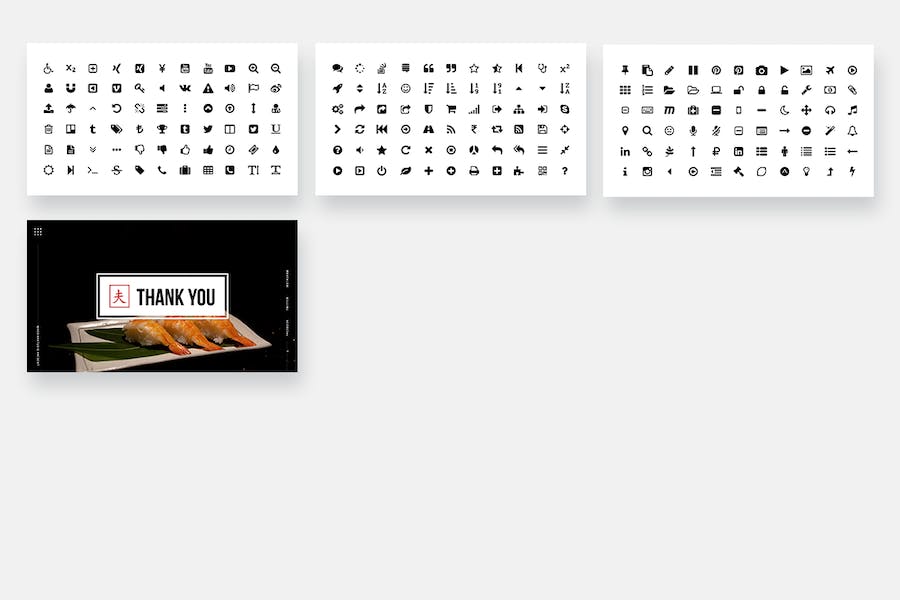 日式寿司店文化介品牌推广日本料理PPT模板 - 顶尖PPT