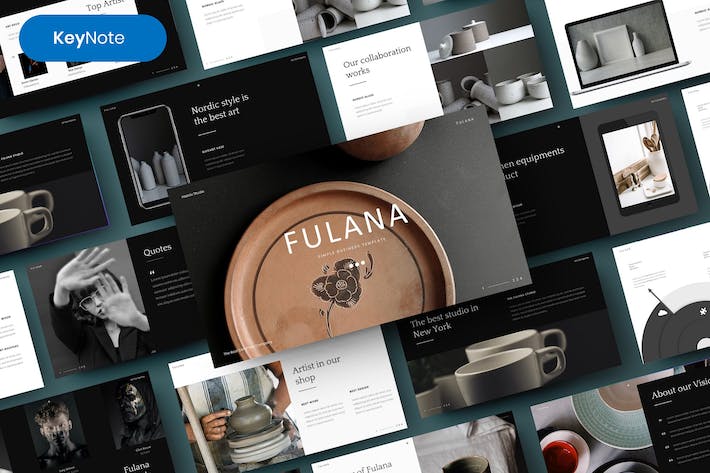 国外简单业务合作商业合作通义keynote模板 - 顶尖PPT