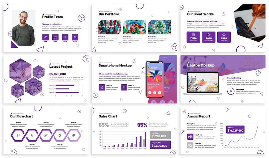 创意设计商业演讲方案PPT模板 - 顶尖PPT