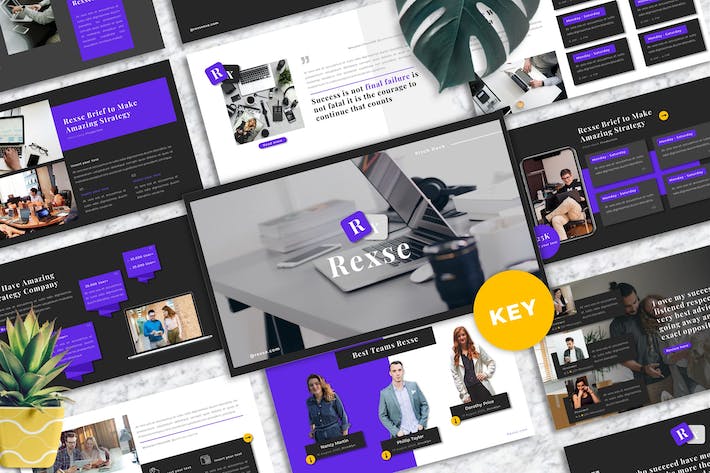 融资项目计划书方案Keynote模板 - 顶尖PPT