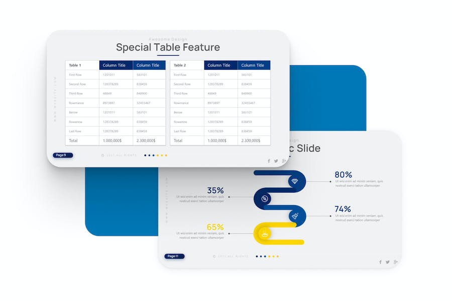 现代极简主义商业计划企业合作商务通用国外PPT模板 - 顶尖PPT