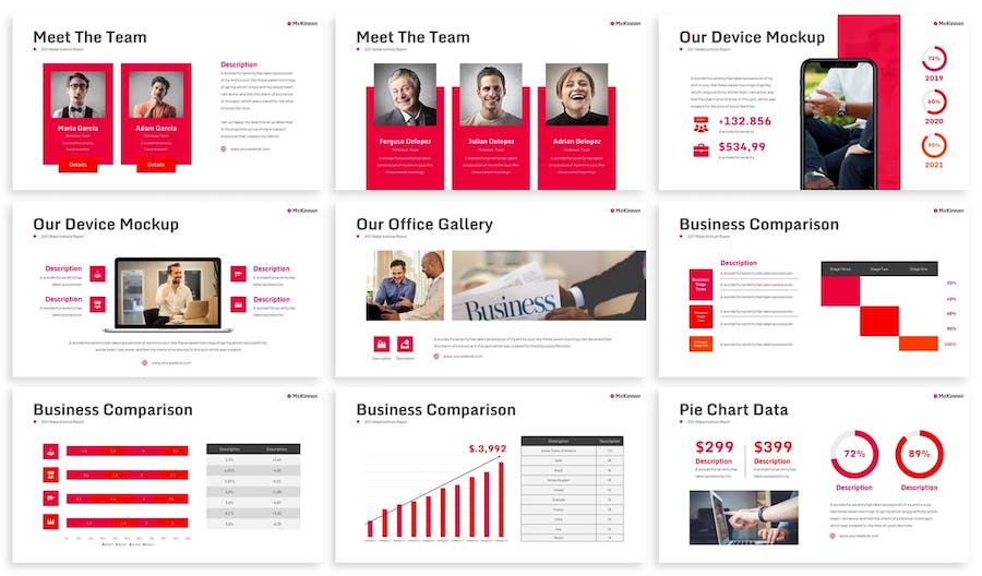 年度财务业绩总结展示PPT模板 - 顶尖PPT