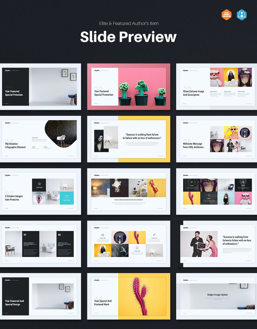 极简风格国外商务计划总结PPT模板 - 顶尖PPT