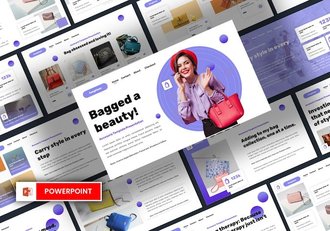 时尚配饰产品推介宣传营销展示方案PPT模板 - 顶尖PPT