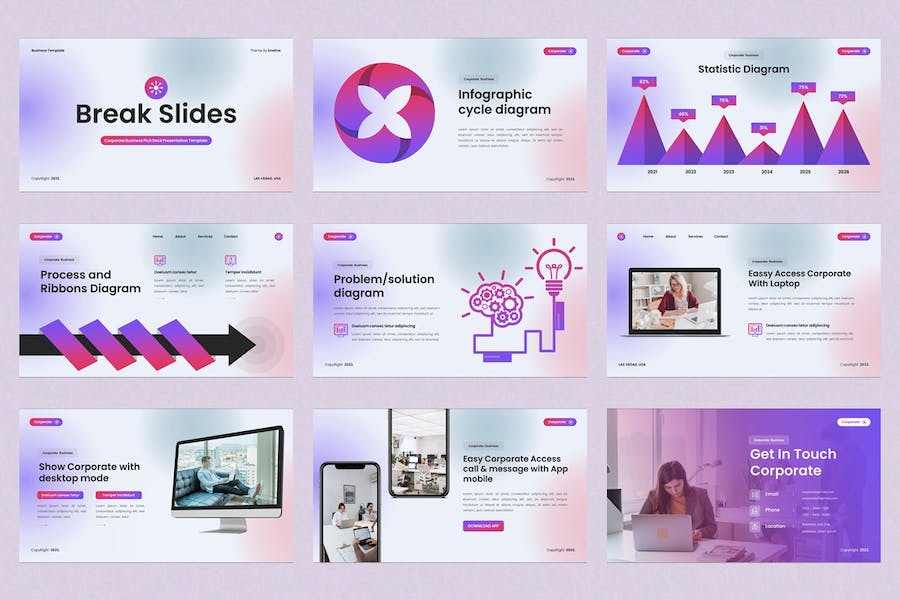 企业商务合作项目融资推介策略展示方案Keynote模板 - 顶尖PPT