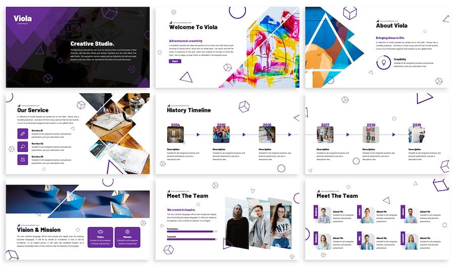 创意设计商业演讲方案PPT模板 - 顶尖PPT