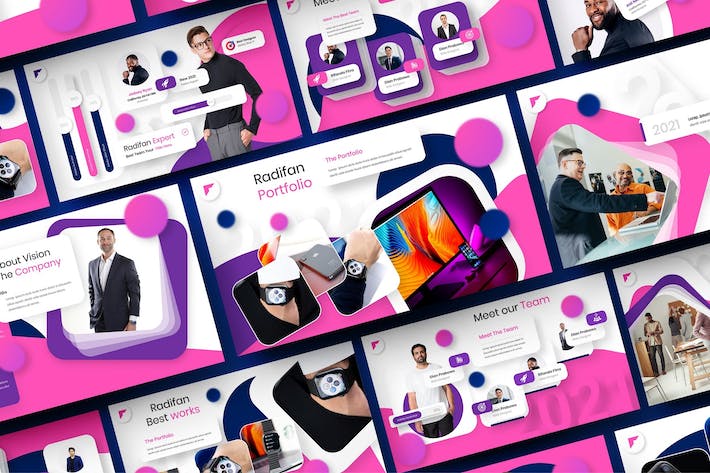 商业企业项目讲述推介Keynote模板 - 顶尖PPT