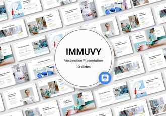 疫苗的研发功效接种应用keynote模板 - 顶尖PPT