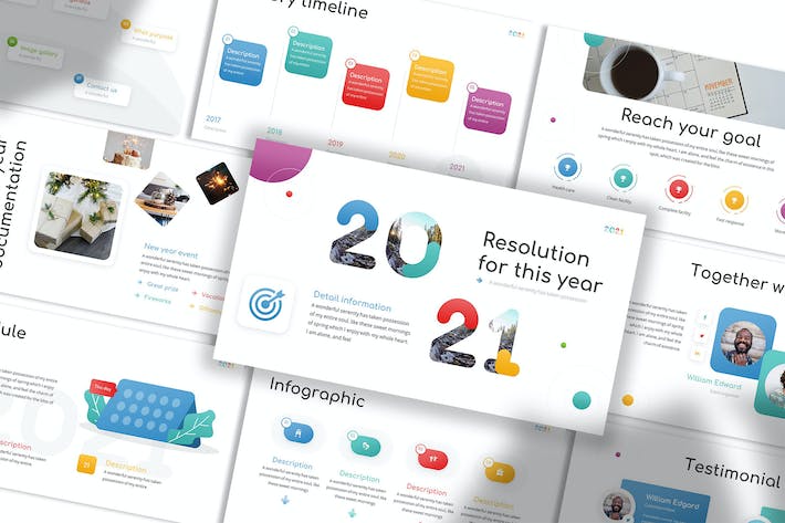 项目计划进度规划管理Keynote模板 - 顶尖PPT