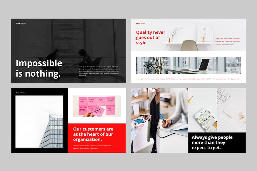 商务通用风格Keynote模板 - 顶尖PPT