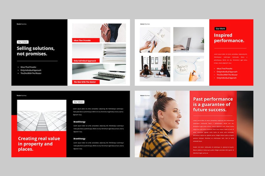 商务通用风格Keynote模板 - 顶尖PPT