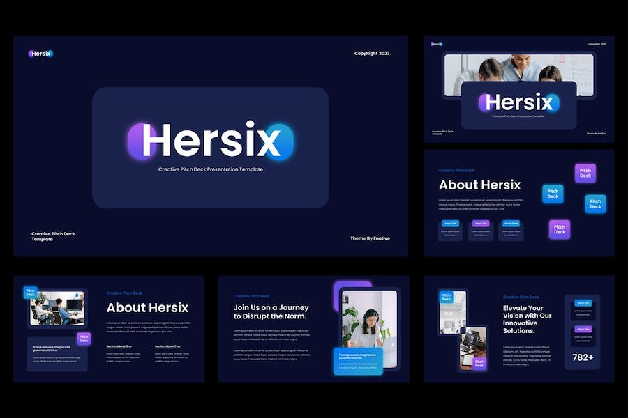 创意设计项目提案路演PPT模板 - 顶尖PPT