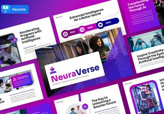 人工智能AI主题keynote模板 - 顶尖PPT