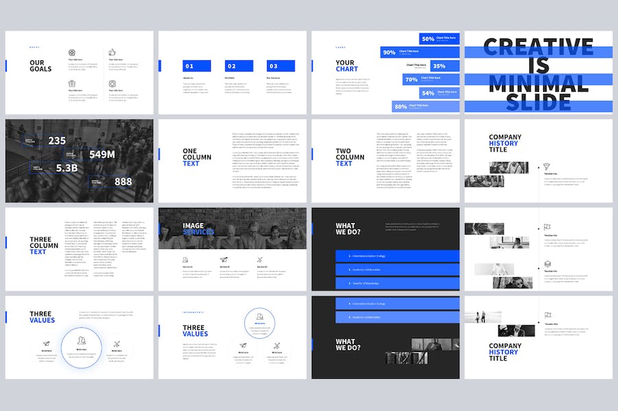 特斯拉时尚商务商业通用PPT模板 - 顶尖PPT