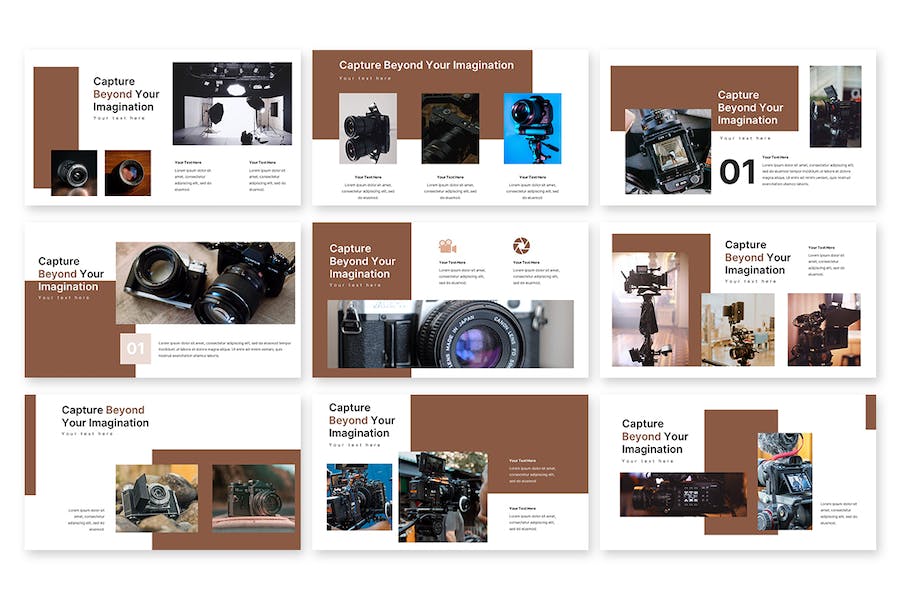 商务风格展示PPT模板 - 顶尖PPT