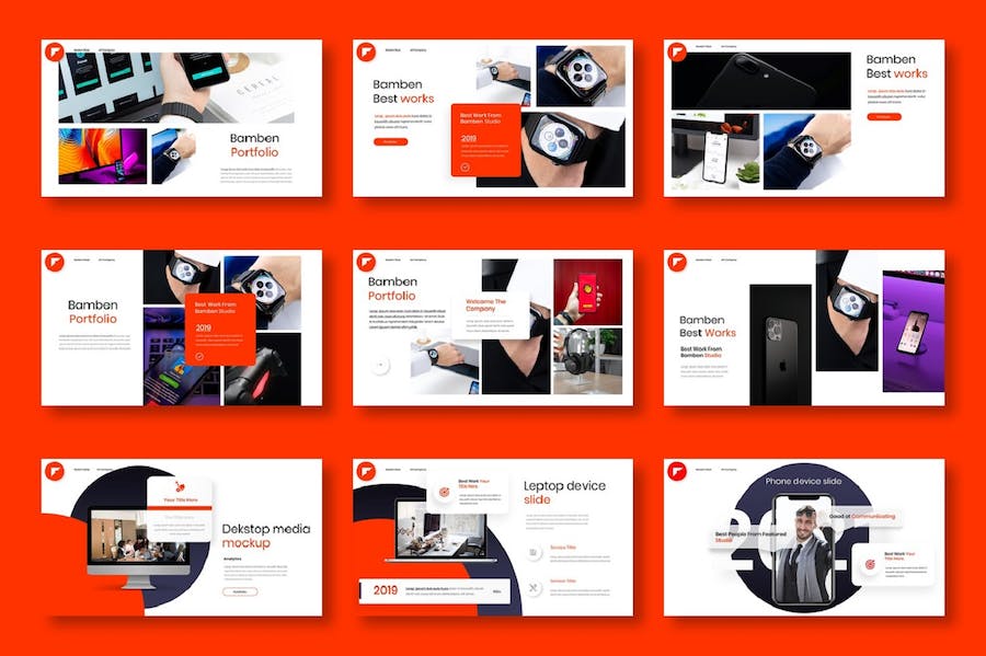 商务商业公司团队业务合作展示国外通用PPT模板 - 顶尖PPT