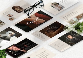 摄影作品展示设计方案Keynote模板 - 顶尖PPT