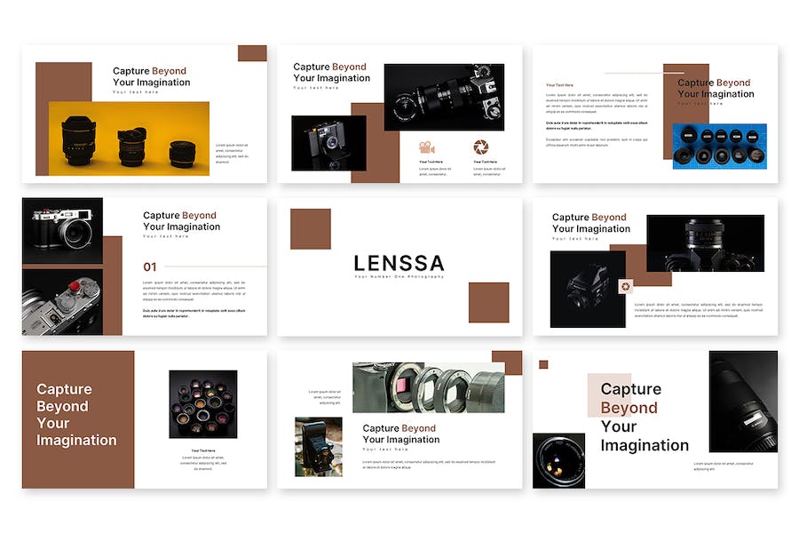 商务风格展示PPT模板 - 顶尖PPT