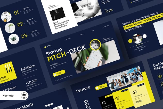 项目启动演讲平台专业主题讲解Keynote模板 - 顶尖PPT