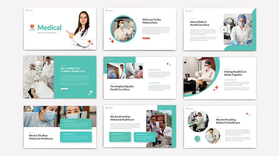 医疗诊疗方案展示模板PPT - 顶尖PPT