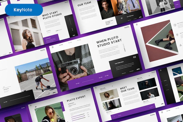 商务领域主题演讲Keynote模板 - 顶尖PPT