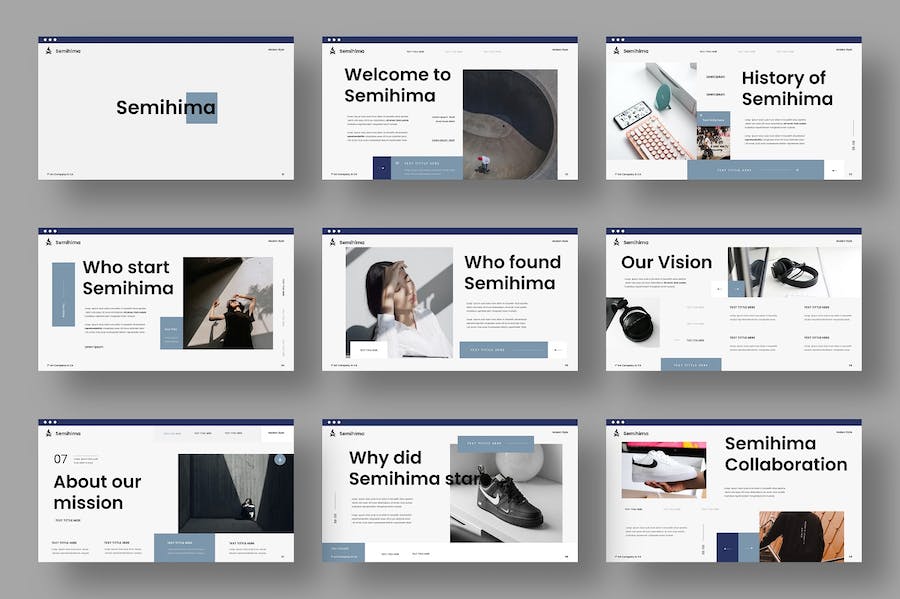 简约风格商务通用keynote模板 - 顶尖PPT