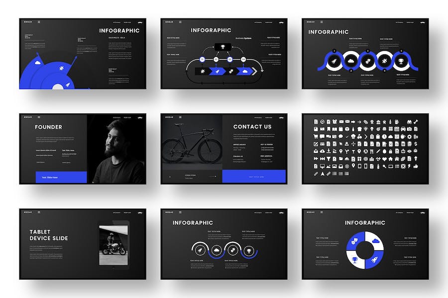 商务团队管理协作方案PPT模板 - 顶尖PPT