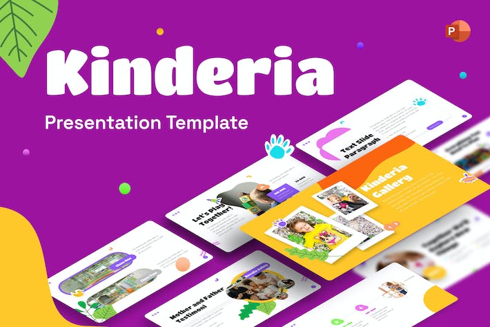 创意儿童启蒙教育培训PPT模板 - 顶尖PPT