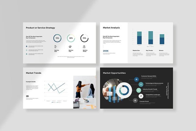 商业提案商务风格keynote演讲模板 - 顶尖PPT