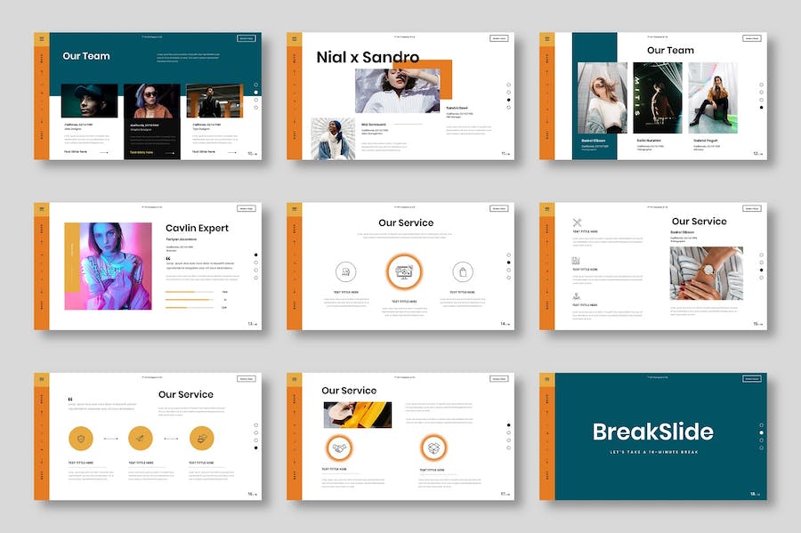 国外创意商务多用途PPT模板 - 顶尖PPT