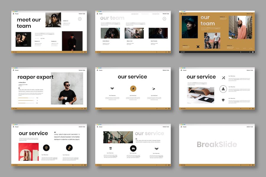 欧美商业业务合作项目案例展示国外keynote模板 - 顶尖PPT