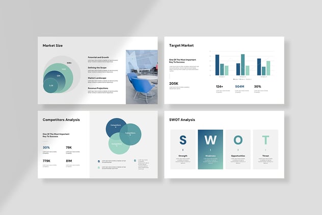 商业提案商务风格keynote演讲模板 - 顶尖PPT