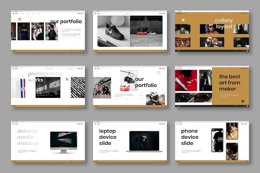 欧美商业业务合作项目案例展示国外keynote模板 - 顶尖PPT