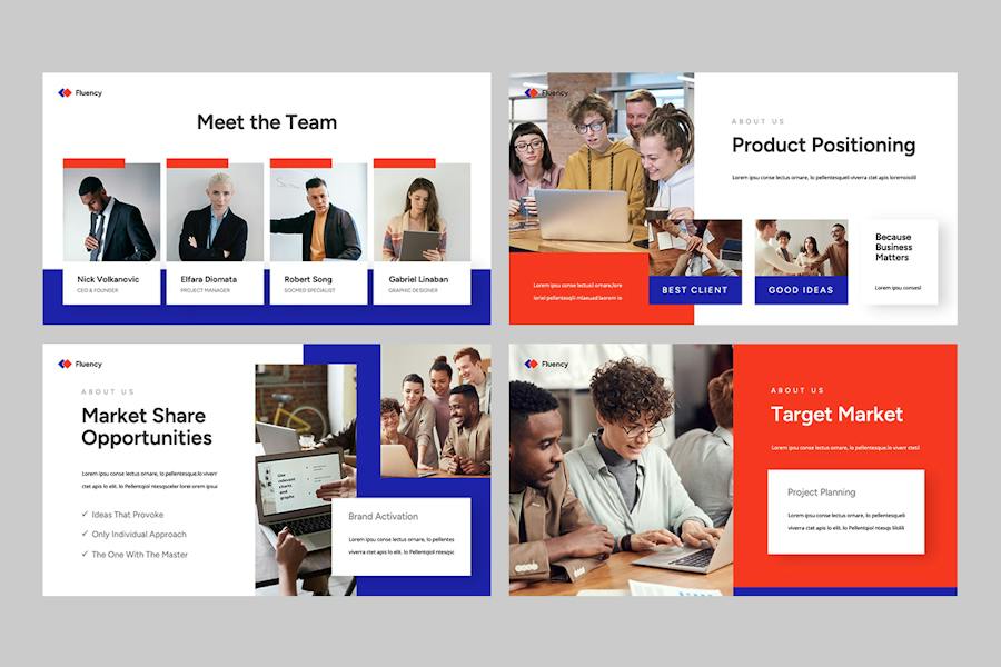 企业公司简介品牌形象Keynote模板 - 顶尖PPT