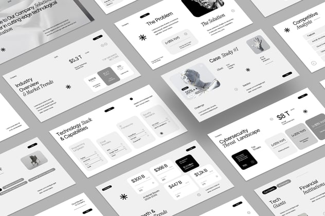 互动技术业务公司keynote模板 - 顶尖PPT