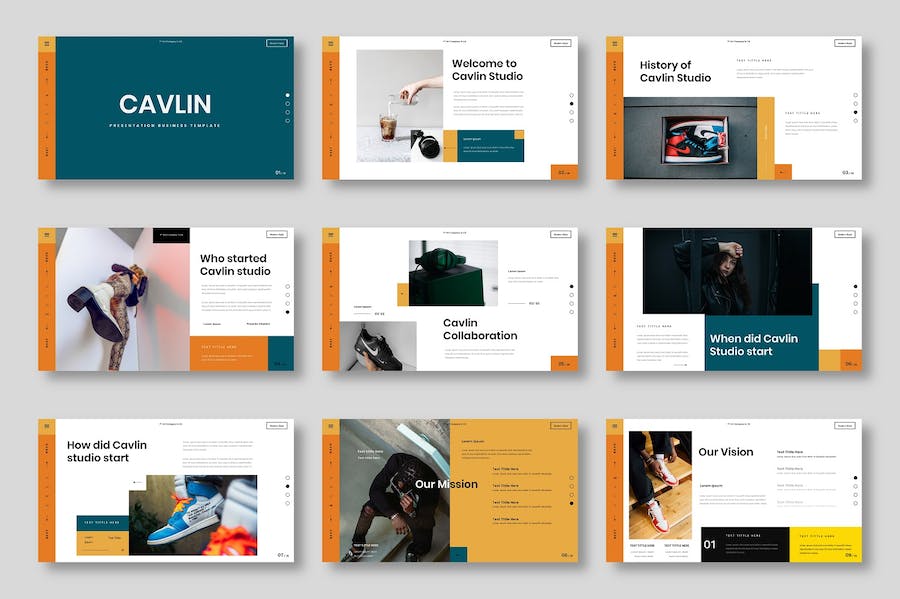 国外创意商务多用途PPT模板 - 顶尖PPT